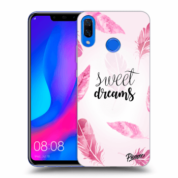 Picasee crna silikonska maskica za Huawei Nova 3 - Sweet dreams