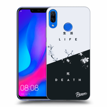 Picasee silikonska prozirna maskica za Huawei Nova 3 - Life - Death