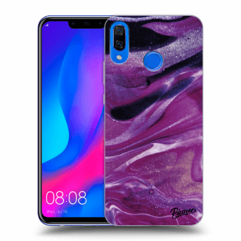 Maskica za Huawei Nova 3 - Purple glitter