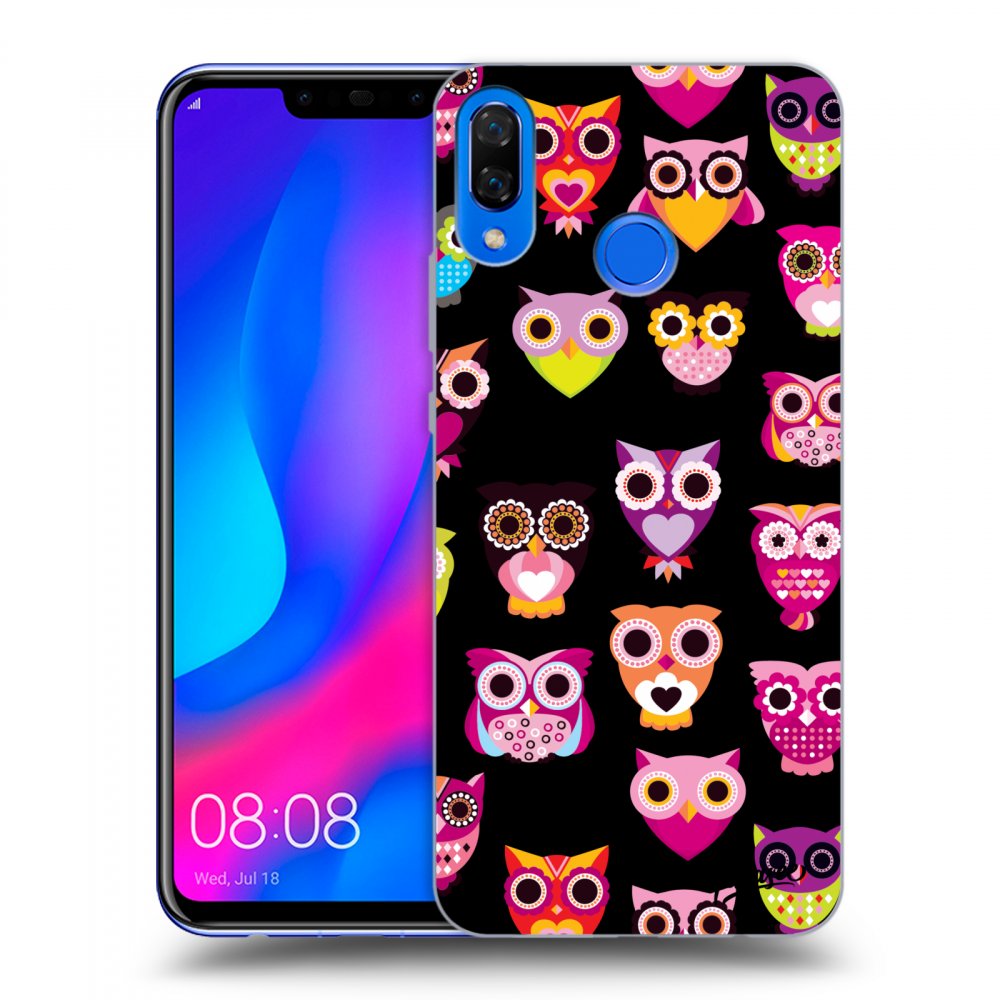 Picasee ULTIMATE CASE za Huawei Nova 3 - Owls