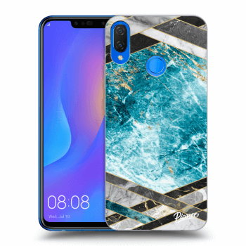 Maskica za Huawei Nova 3i - Blue geometry