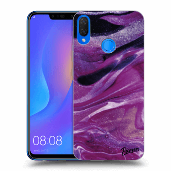 Maskica za Huawei Nova 3i - Purple glitter