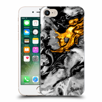 Maskica za Apple iPhone 8 - Black Gold 2