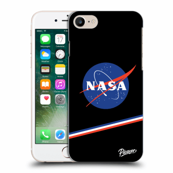 Picasee silikonska prozirna maskica za Apple iPhone 8 - NASA Original