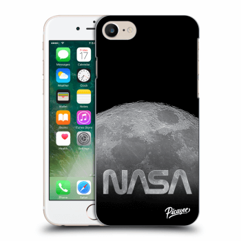 Picasee crna silikonska maskica za Apple iPhone 8 - Moon Cut