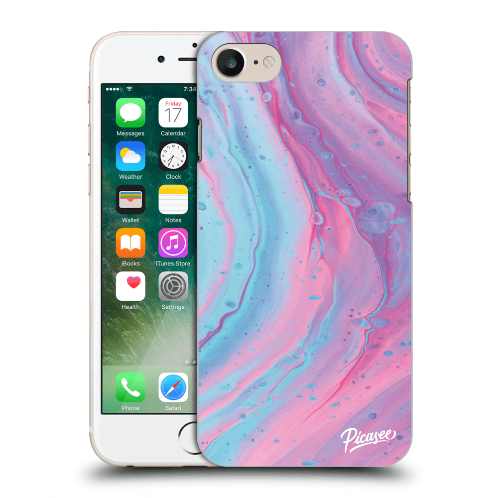 Picasee ULTIMATE CASE za Apple iPhone 8 - Pink liquid
