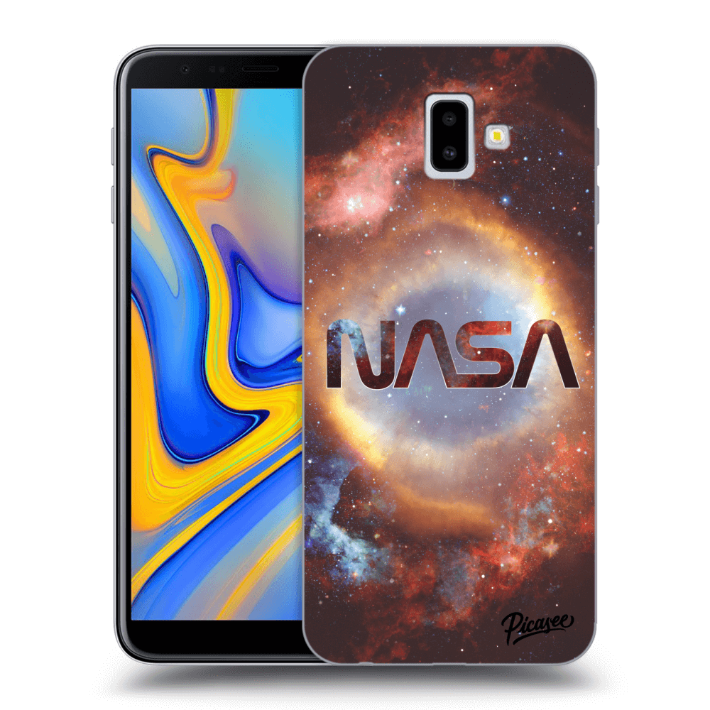 Picasee silikonska prozirna maskica za Samsung Galaxy J6+ J610F - Nebula