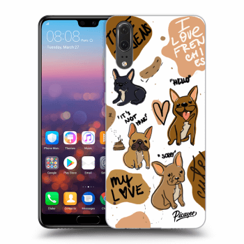 Maskica za Huawei P20 - Frenchies