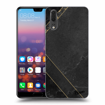 Maskica za Huawei P20 - Black tile