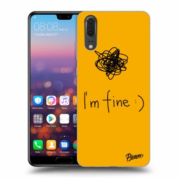 Maskica za Huawei P20 - I am fine