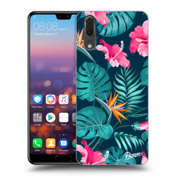 Maskica za Huawei P20 - Pink Monstera