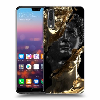 Maskica za Huawei P20 - Gold - Black