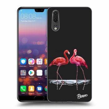Maskica za Huawei P20 - Flamingos couple
