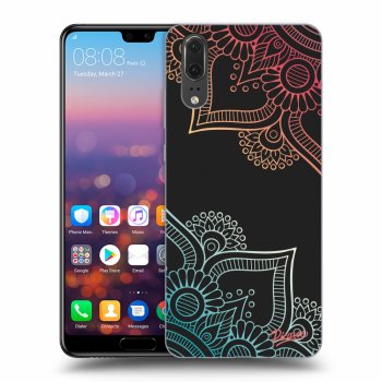 Maskica za Huawei P20 - Flowers pattern