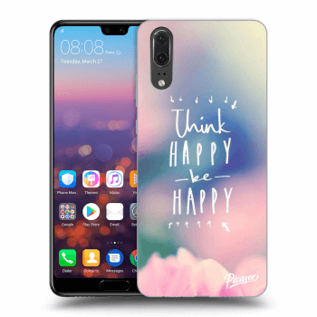 Maskica za Huawei P20 - Think happy be happy