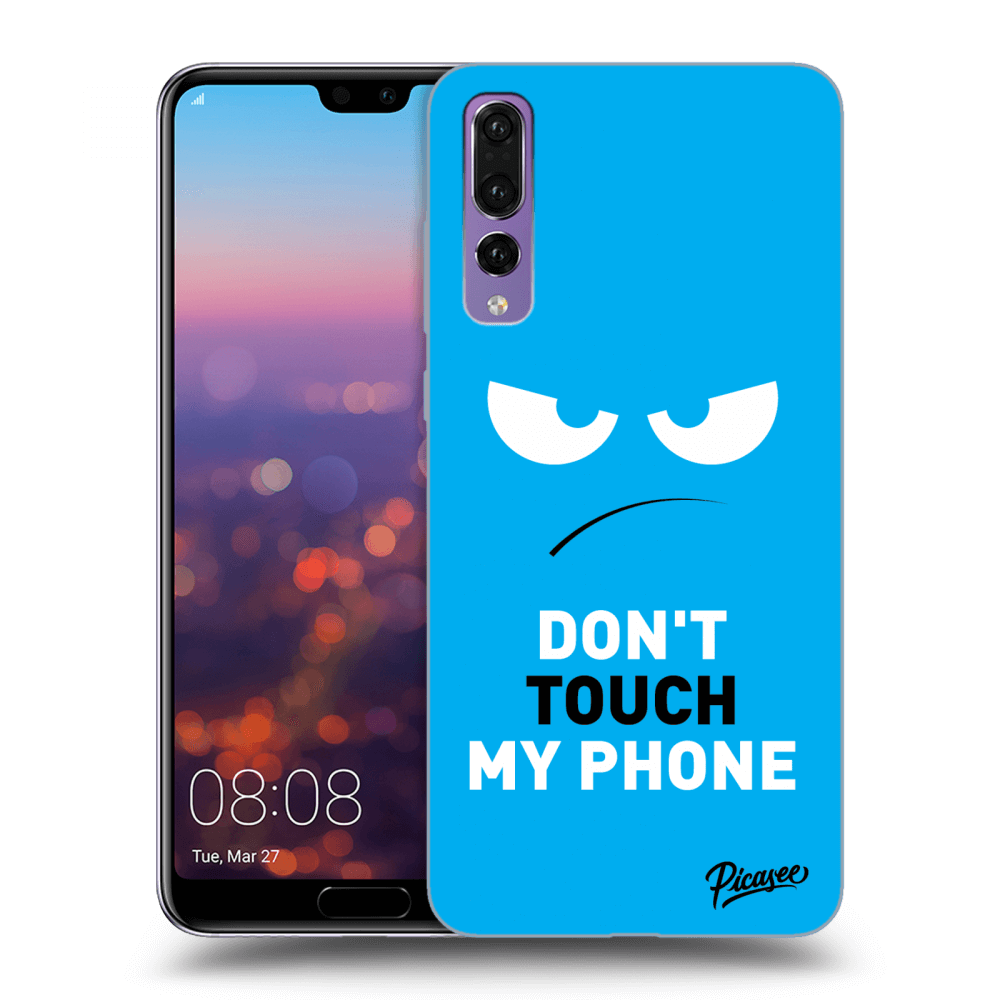 Picasee ULTIMATE CASE za Huawei P20 Pro - Angry Eyes - Blue