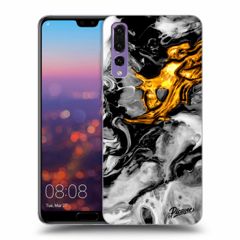 Maskica za Huawei P20 Pro - Black Gold 2