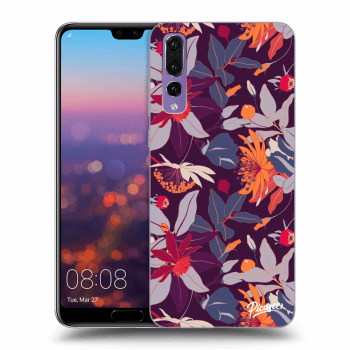 Maskica za Huawei P20 Pro - Purple Leaf