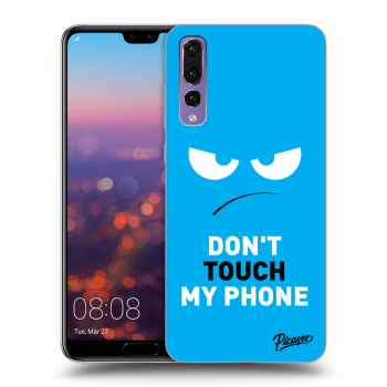 Maskica za Huawei P20 Pro - Angry Eyes - Blue