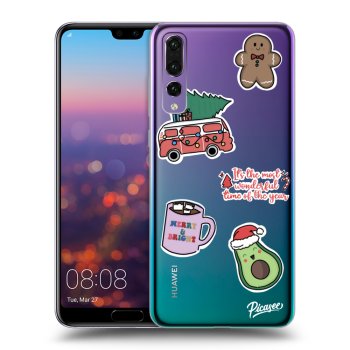 Maskica za Huawei P20 Pro - Christmas Stickers