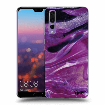 Maskica za Huawei P20 Pro - Purple glitter