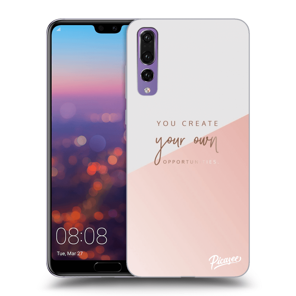 Picasee crna silikonska maskica za Huawei P20 Pro - You create your own opportunities