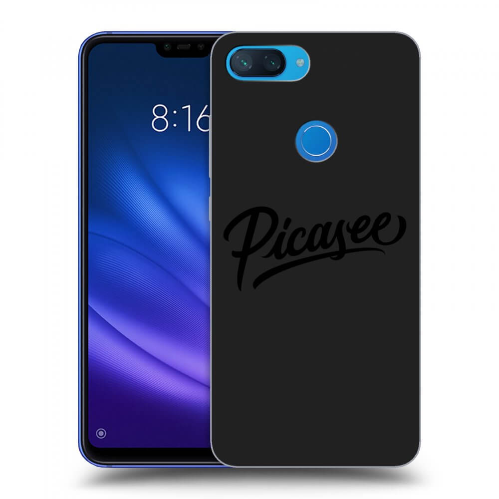 Picasee crna silikonska maskica za Xiaomi Mi 8 Lite - Picasee - black