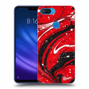 Maskica za Xiaomi Mi 8 Lite - Red black