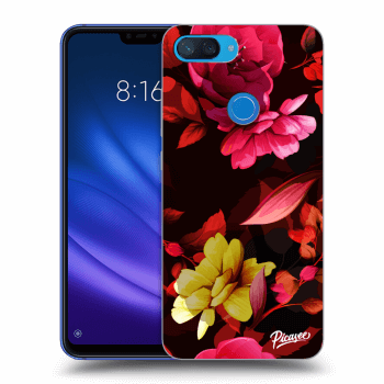 Maskica za Xiaomi Mi 8 Lite - Dark Peonny