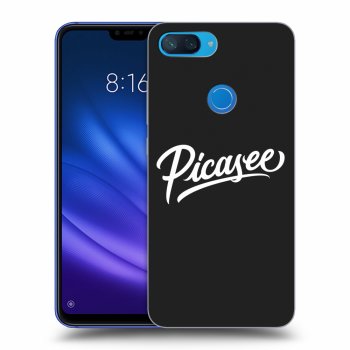 Picasee crna silikonska maskica za Xiaomi Mi 8 Lite - Picasee - White