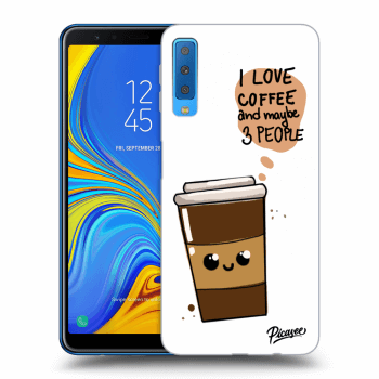 Maskica za Samsung Galaxy A7 2018 A750F - Cute coffee