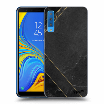 Maskica za Samsung Galaxy A7 2018 A750F - Black tile