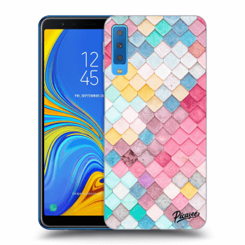 Maskica za Samsung Galaxy A7 2018 A750F - Colorful roof