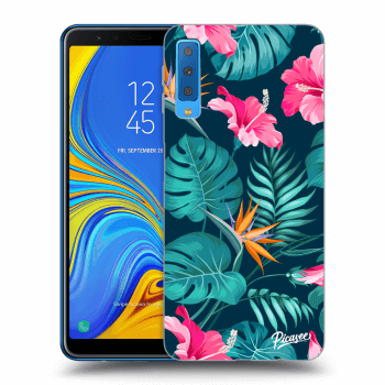 Maskica za Samsung Galaxy A7 2018 A750F - Pink Monstera