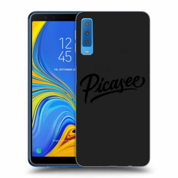 Picasee crna silikonska maskica za Samsung Galaxy A7 2018 A750F - Picasee - black