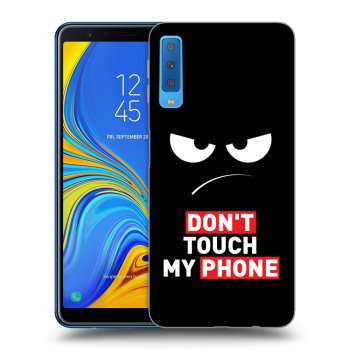 Maskica za Samsung Galaxy A7 2018 A750F - Angry Eyes - Transparent