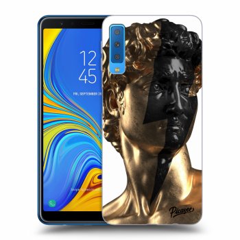 Maskica za Samsung Galaxy A7 2018 A750F - Wildfire - Gold