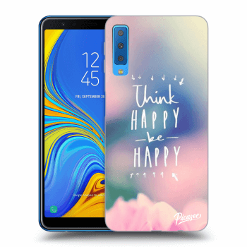 Maskica za Samsung Galaxy A7 2018 A750F - Think happy be happy