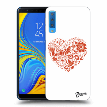 Maskica za Samsung Galaxy A7 2018 A750F - Big heart
