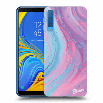 Maskica za Samsung Galaxy A7 2018 A750F - Pink liquid