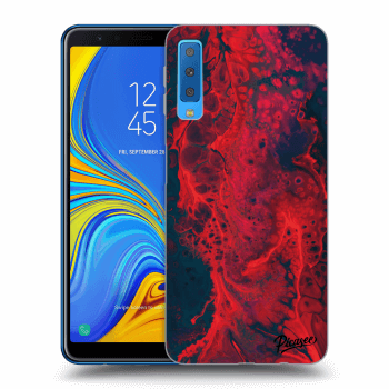 Maskica za Samsung Galaxy A7 2018 A750F - Organic red