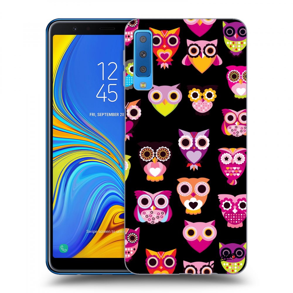 Picasee ULTIMATE CASE za Samsung Galaxy A7 2018 A750F - Owls