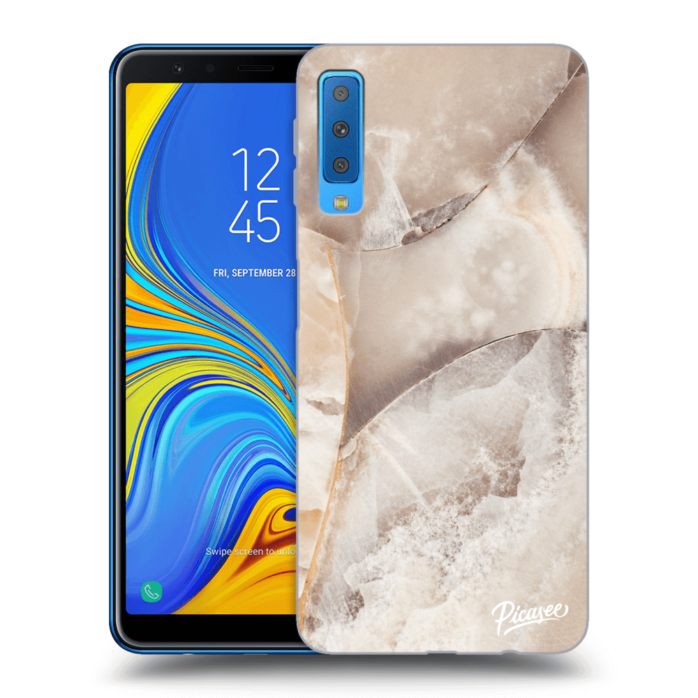 Picasee ULTIMATE CASE za Samsung Galaxy A7 2018 A750F - Cream marble