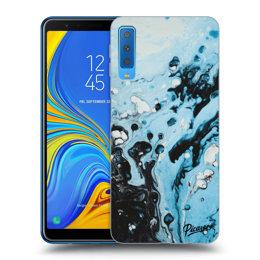 Picasee ULTIMATE CASE za Samsung Galaxy A7 2018 A750F - Organic blue
