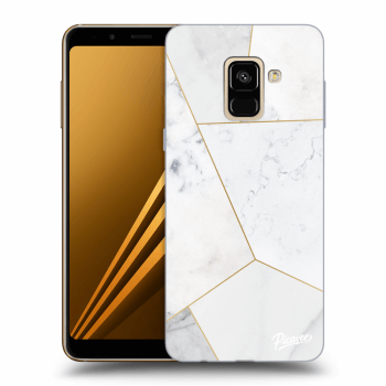Maskica za Samsung Galaxy A8 2018 A530F - White tile