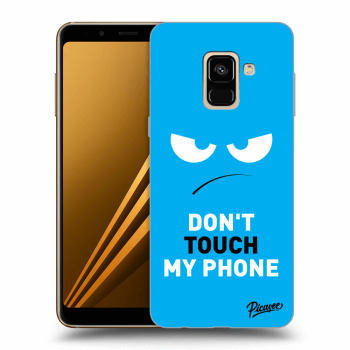 Maskica za Samsung Galaxy A8 2018 A530F - Angry Eyes - Blue