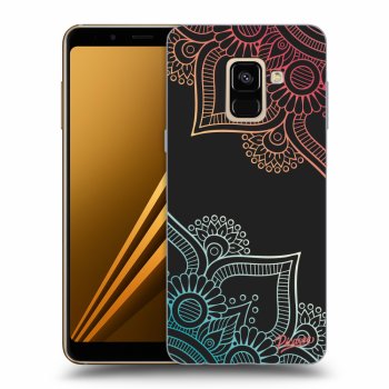 Maskica za Samsung Galaxy A8 2018 A530F - Flowers pattern