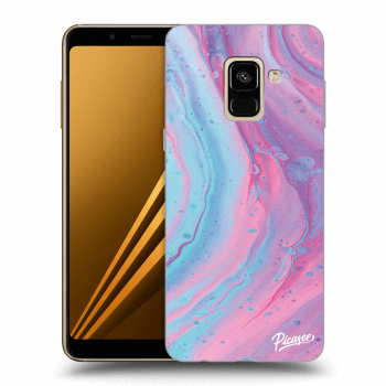 Maskica za Samsung Galaxy A8 2018 A530F - Pink liquid