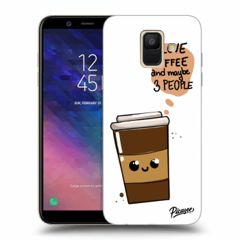 Maskica za Samsung Galaxy A6 A600F - Cute coffee