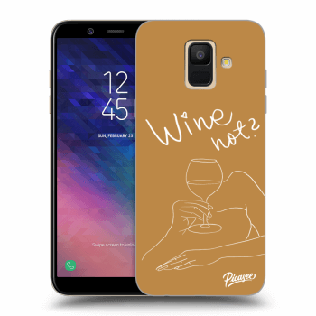 Maskica za Samsung Galaxy A6 A600F - Wine not
